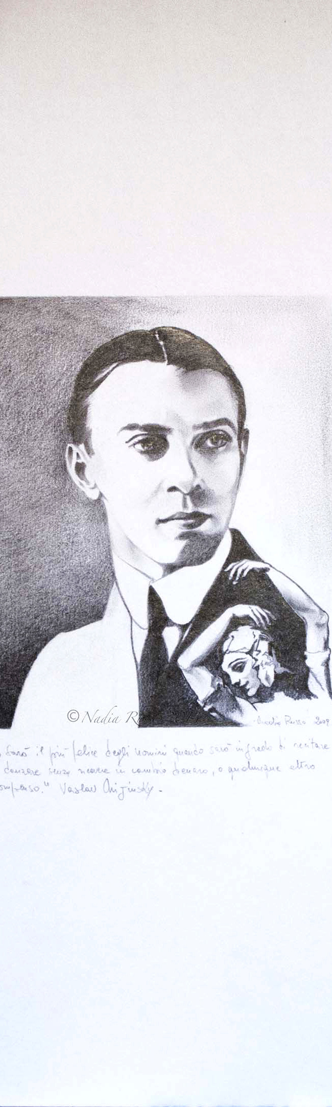 Vaslav Nijinsky cm35x50